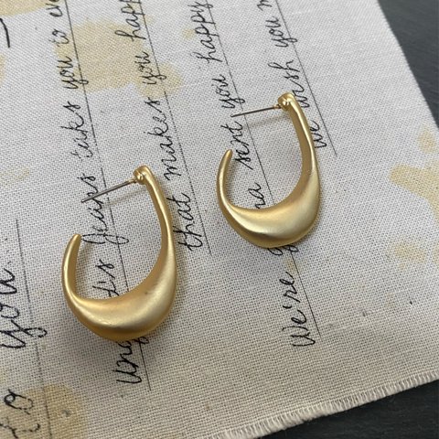 2個✦ツイストフープピアス