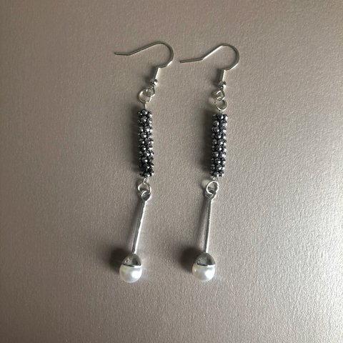 white pearl 01（ピアス/イヤリング）