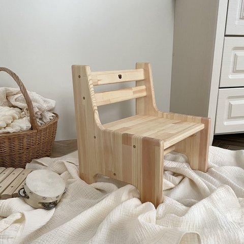 お孫さんへ　★幼児向け★初めての　木製子ども椅子 230lab