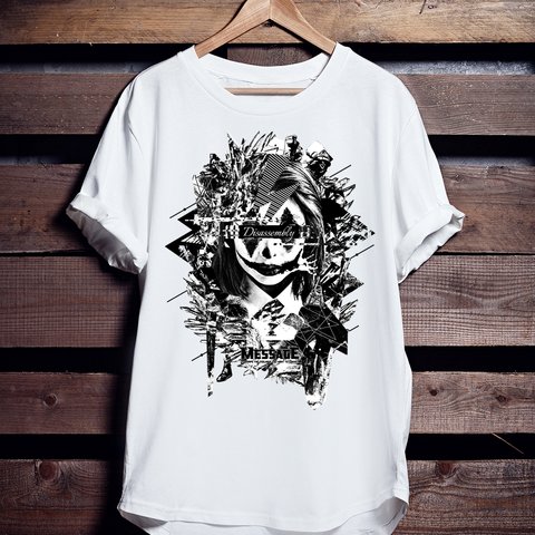 アートTシャツ「Disassembly」