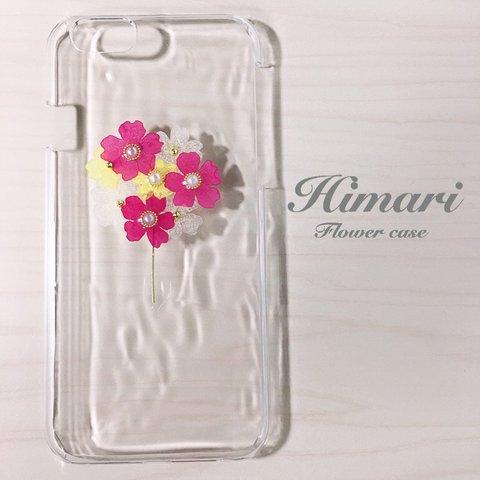 SALE♡押し花ケース　iphone6ケース　