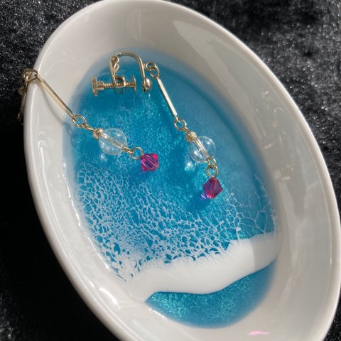 海の小物入れ　No.3 レジン　オーシャンアート