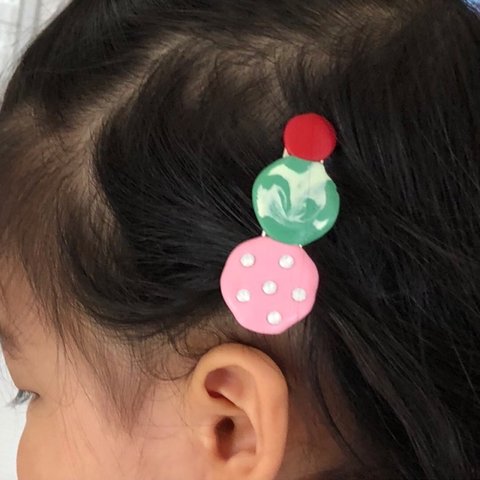 スワロフスキー いないないばぁ ヘア飾り セミオーダー