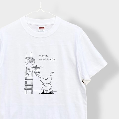 Tシャツ「精神統一」ホワイト