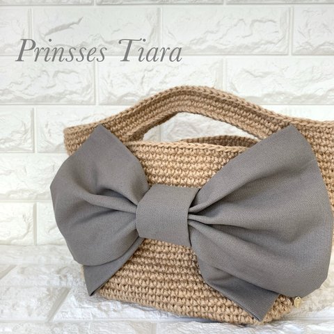 ♡麻カゴバッグ♡Prinsses Tiara♡