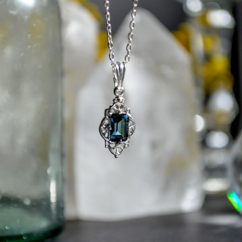 ÉTOIRE: Musica ── London Blue Topaz Necklace