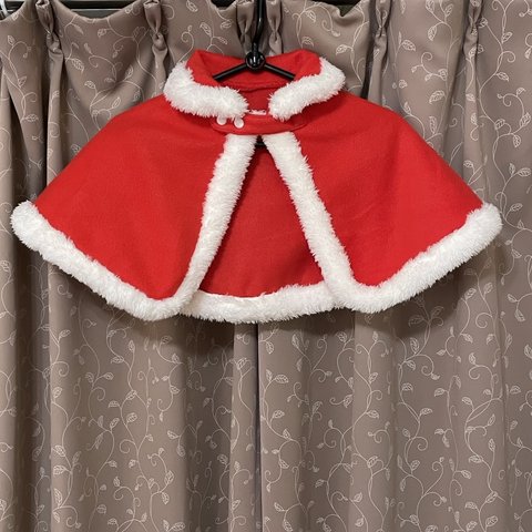 サイズ95・100くらい　クリスマスケープ モフモフ多　