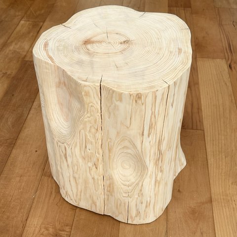 Hinoki Stool 【Frill】No.409