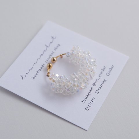 【2wayカフリング】bubble cuff ring オーロラ / 2way / リング