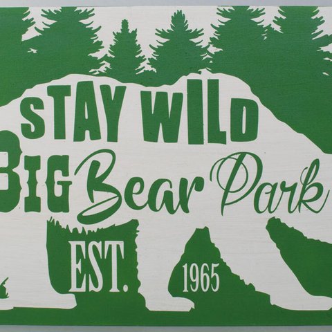 Big Bear Park【ウッドサイン】