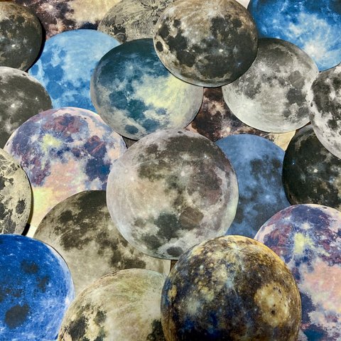 (再販×31)フルムーン〜full Moon〜＊ジャンクジャーナル＊コラージュ素材＊コラージュペーパー