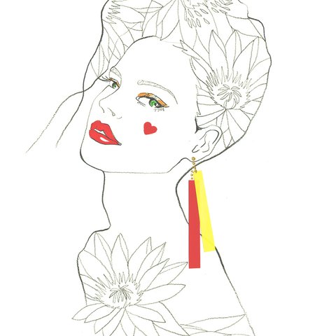 【原画】RED Lip