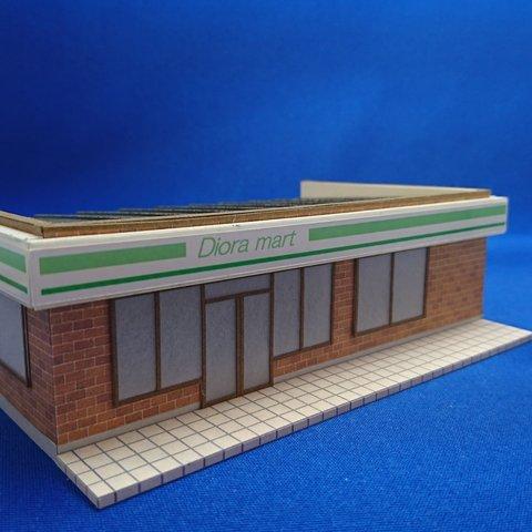 ◇オリジナル店舗建築模型11◇スケール1/87 HOゲージインテリア　鉄道模型