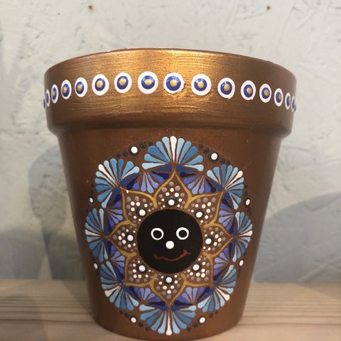 曼荼羅flower pot