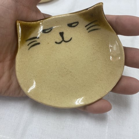 猫の豆皿