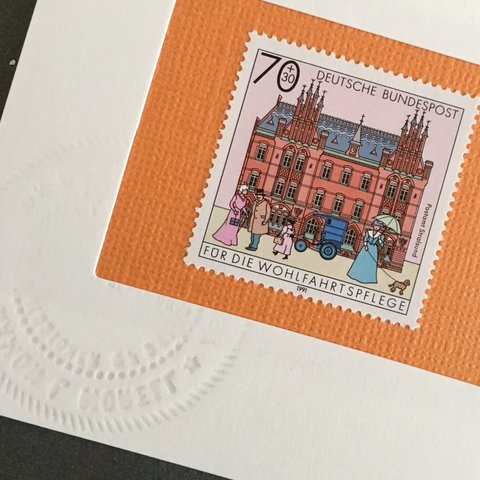 ちいさなartmuseum　germany　stamp