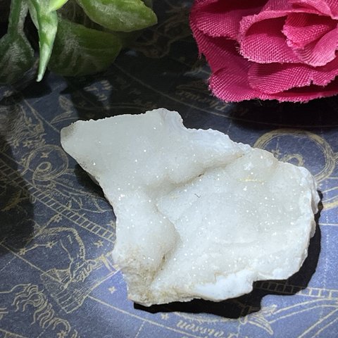 とろける水晶*♬೨  ミニ ジオード　ミズーリ産　水晶　原石　クラスター
