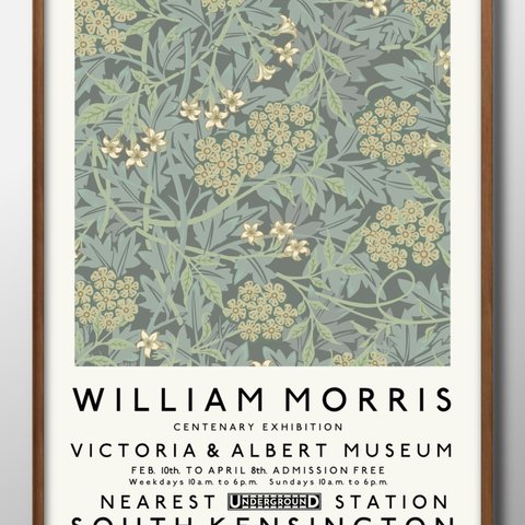 11279■A3アートポスター『ウィリアムモリス』絵画/イラスト/マット/北欧