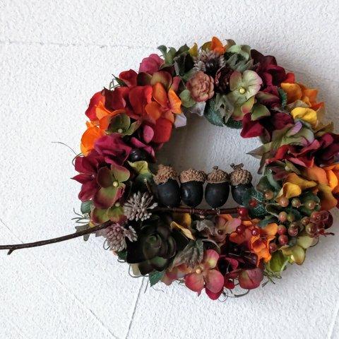 acorn  4brothers  wreath 