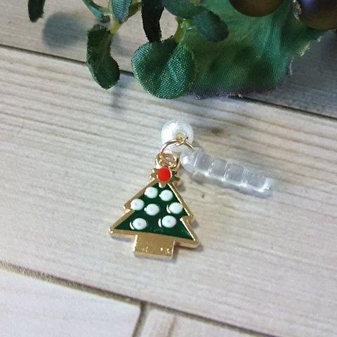 ・クリスマス・小さなツリーのイヤホンジャック　＃1214