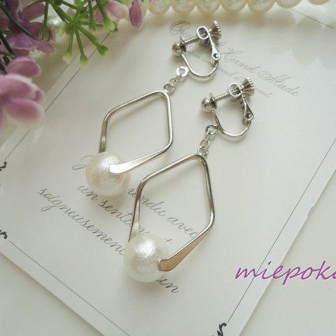 Stylish☆Pearl　イヤリング(ピアス）