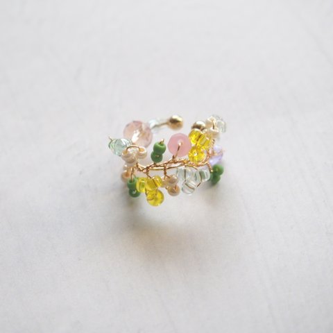 beads earcuff(candy)