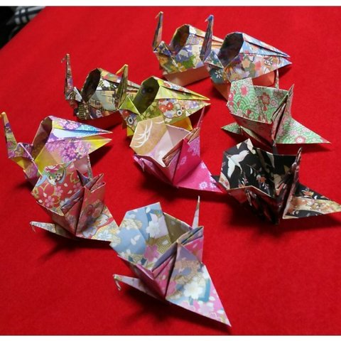 折り紙 鶴の器