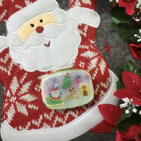 クリスマスピルケース/レジン