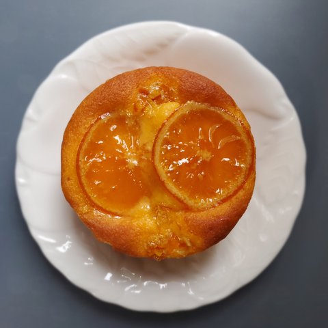 オレンジケーキ　清見オレンジの番！