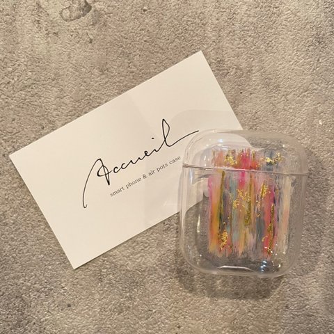 AirPods【Nishiki No.1】ニュアンスデザインAirPodsケース　AirPods/AirPods  pro/AirPods3