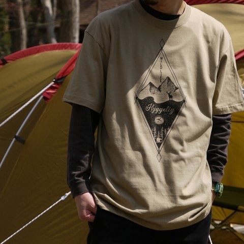 WILD LIFE アウトドア Tシャツ_H023