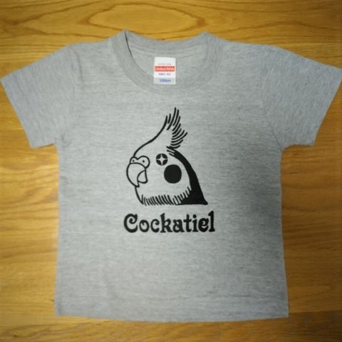 【100cm】「Cockatiel」Tシャツ