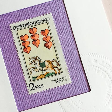 ちいさなartmuseum　Czech　stamp　