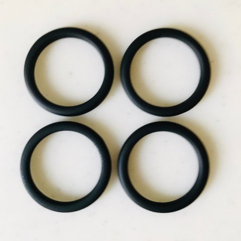 Matte Black Circle Parts