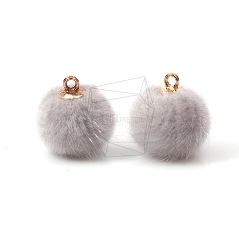 BSC-353-G【4個入り】ファービーズチャーム,Fur Bead Charms/15mm x 17mm