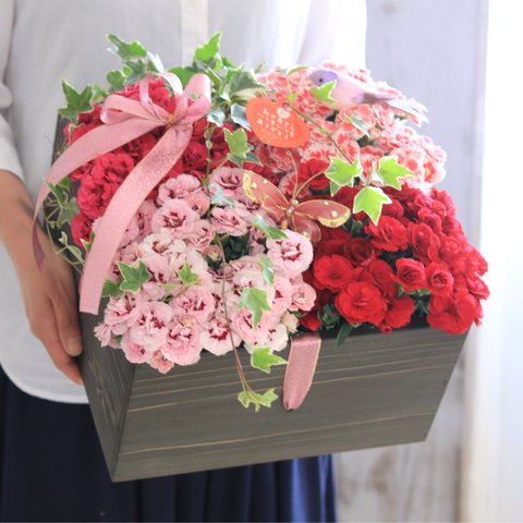 母の日4セット限定送料無料 溢れんばかりの花の折「紬」