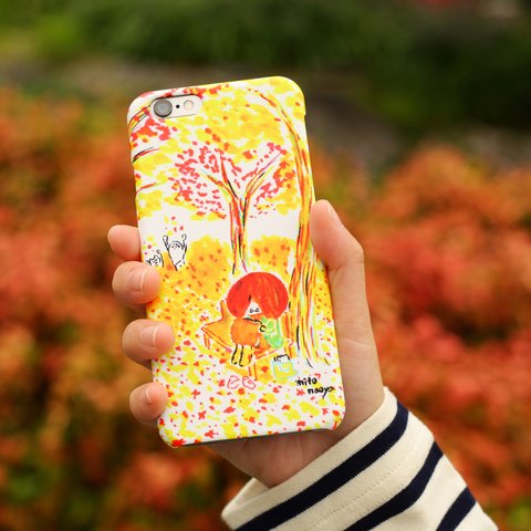 iPhoneケース「秋の過ごし方」