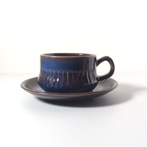 【北欧 スウェーデン ヴィンテージ】Gefle （ゲフレ） Kosmos（コスモス）tea cup saucer