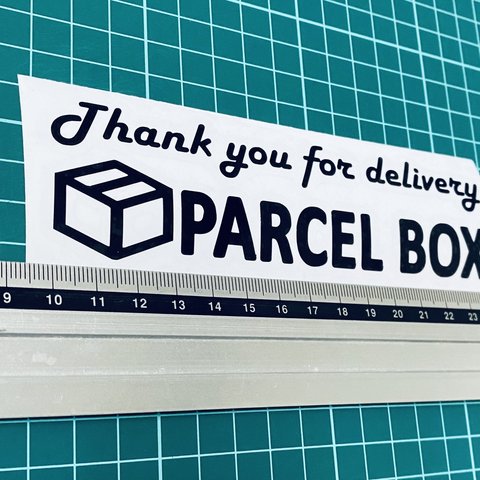 thank you for delivery ステッカー