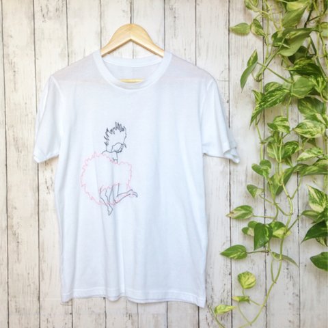 刺繍Tシャツ JUMP!