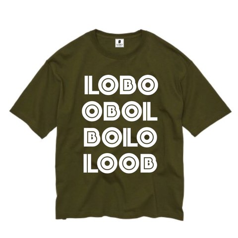 lobo T-shirts 2nd model  ユニセックス【シティグリーン】