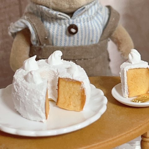 ミニチュアケーキ シフォンケーキ 