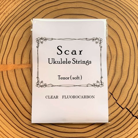 Scar Ukulele Strings オリジナルウクレレ弦 テナーサイズ フロロ弦