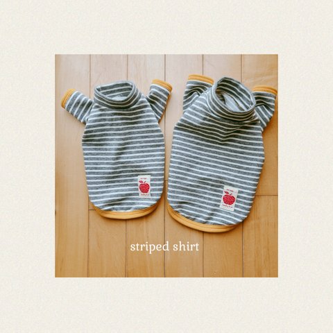 striped shirt  完成品S