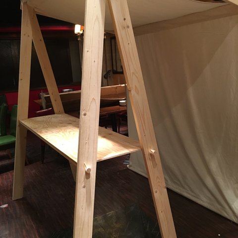 木製屋台テント(照明なし)