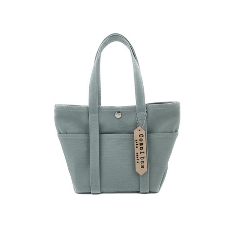 帆布mini tote bag mint