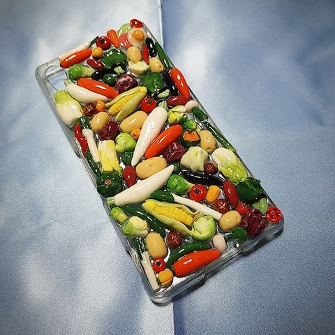 【再販】野菜phone　iPhoneX