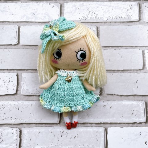 ☆ハンドメイド イルメール マリーちゃんお洋服(ミントグリーン)2点セット☆