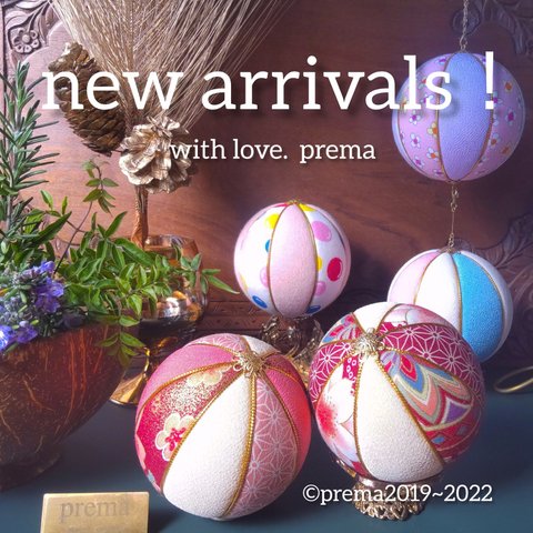 🪔prema通信　new arrivals！　