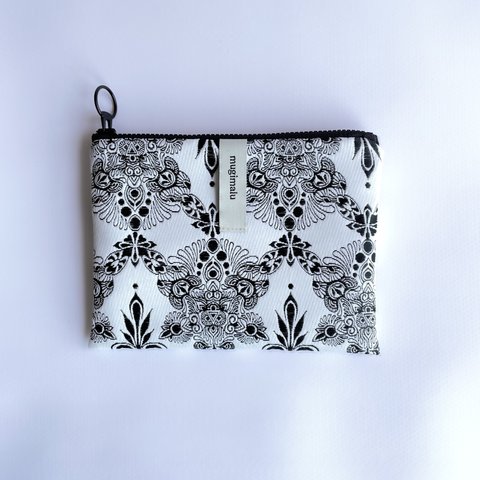 poitto16 金襴POUCH 金襴×天然色素染NYLON ..Hinoki..